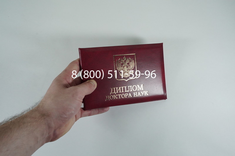 Диплом доктора наук 2007 в Копейске