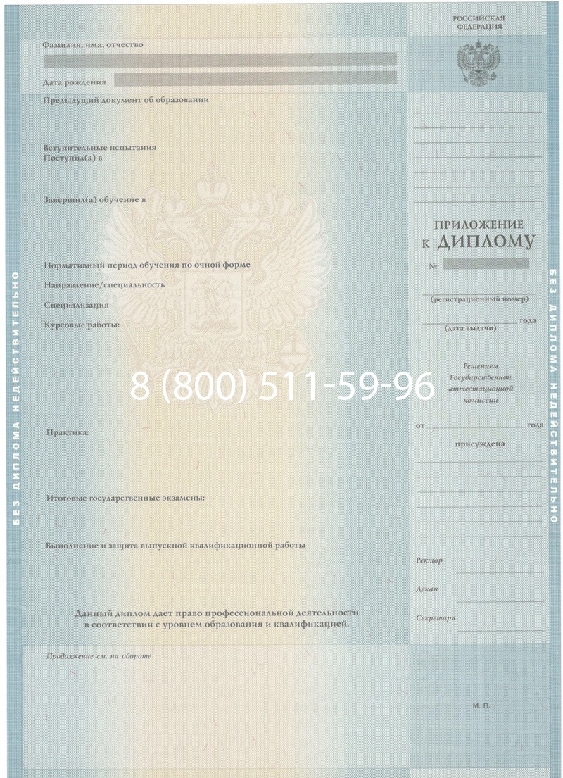 Заказать Диплом специалиста 2012-2013 годов в Копейске