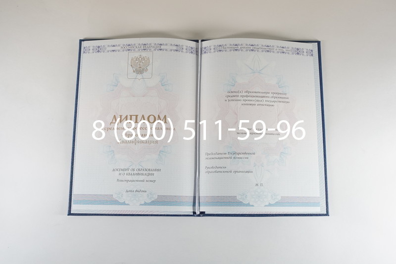 Диплом техникума 2014-2024 года в Копейске